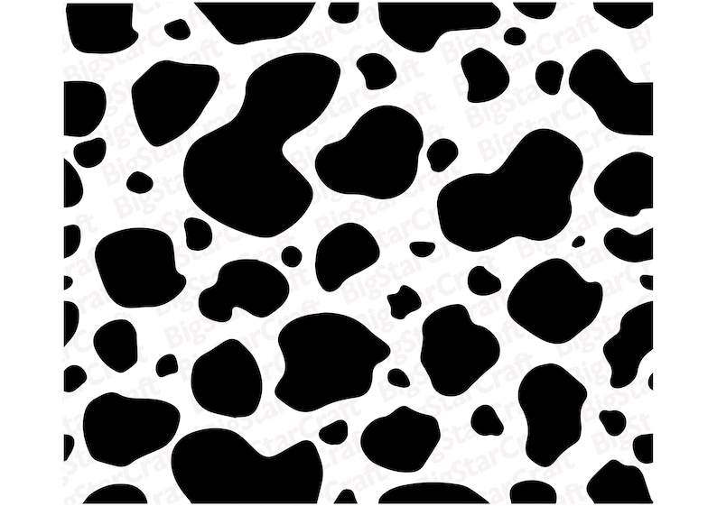 Cow ClipArt, Animal Svg, Cow Print Pattern Svg