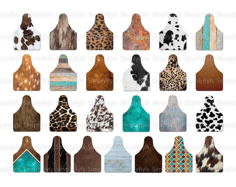 Cow Tag Png Western Cow Tag