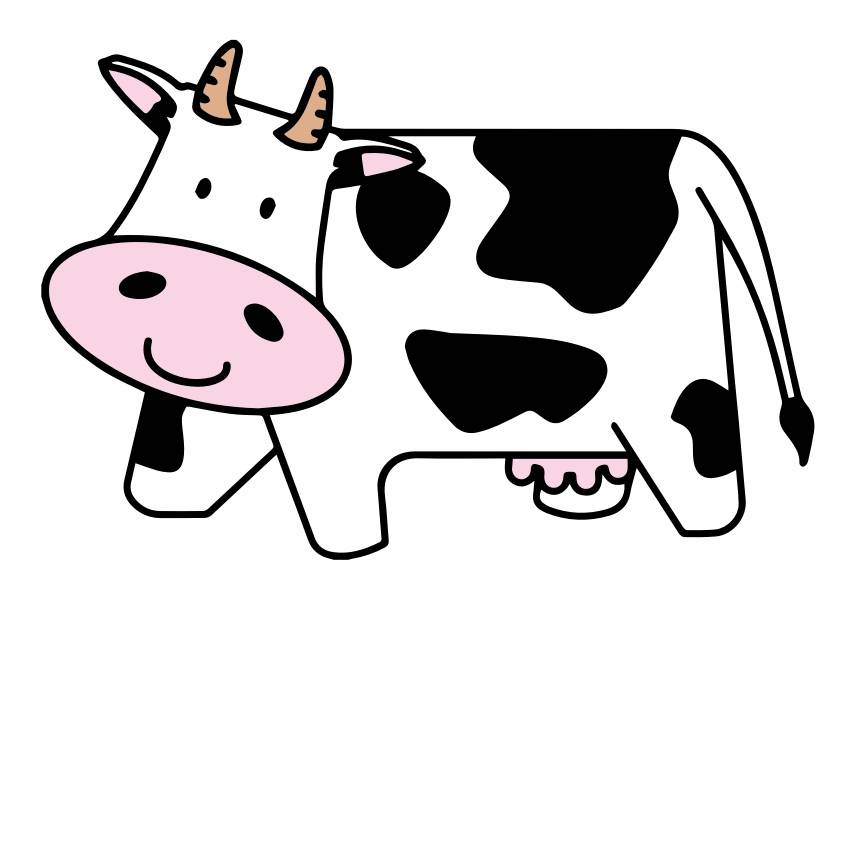 Cute Cow SVG#1