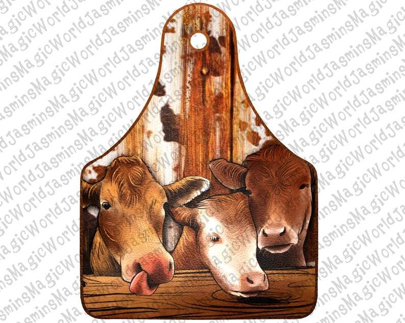 Cow Tag Png Cow Show Tag Png Farm Life Png,Cow Earrings#3