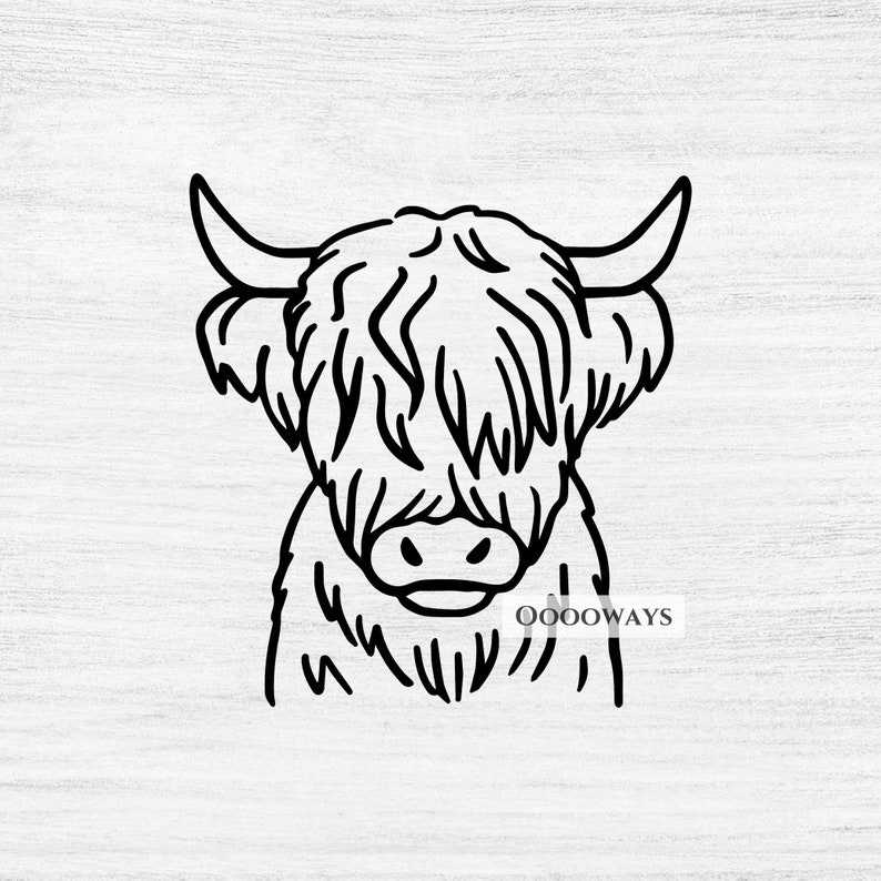 Highland Cow SVG Baby Highland Cow SVG | cowsvg.com highland-cow-svg-baby-highland-cow-svg-cowsvg-com