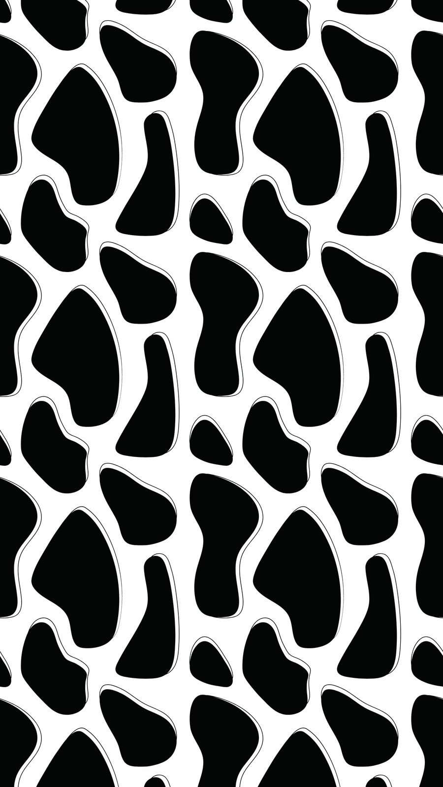 Cow Print Svg Free Cow Print Pattern Background Sublimation SVG Cut Files 