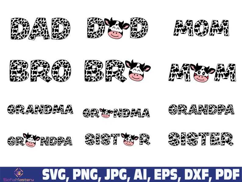 Cow Print Svg Png Baby Cow Svg#9