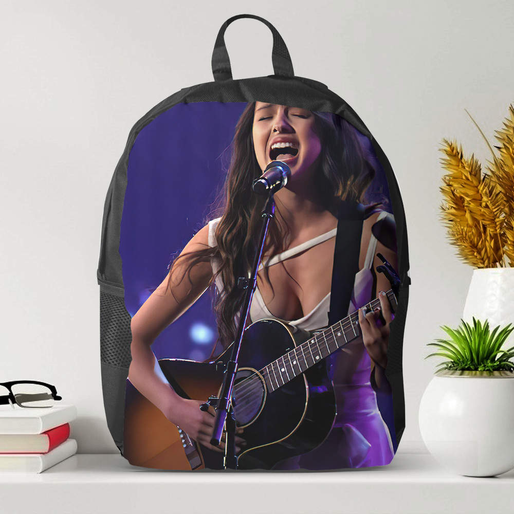 Olivia Rodrigo Backpack Classic Celebrity Backpack Tour Backpack