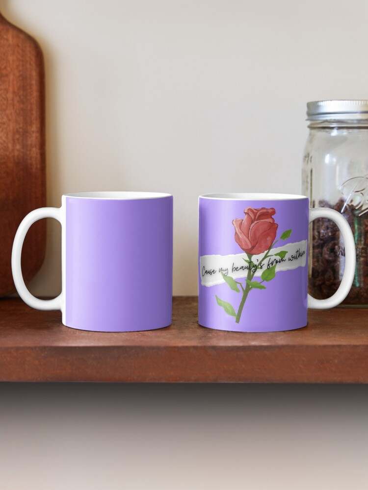 The Rose Song Lyrics Coffee Mug