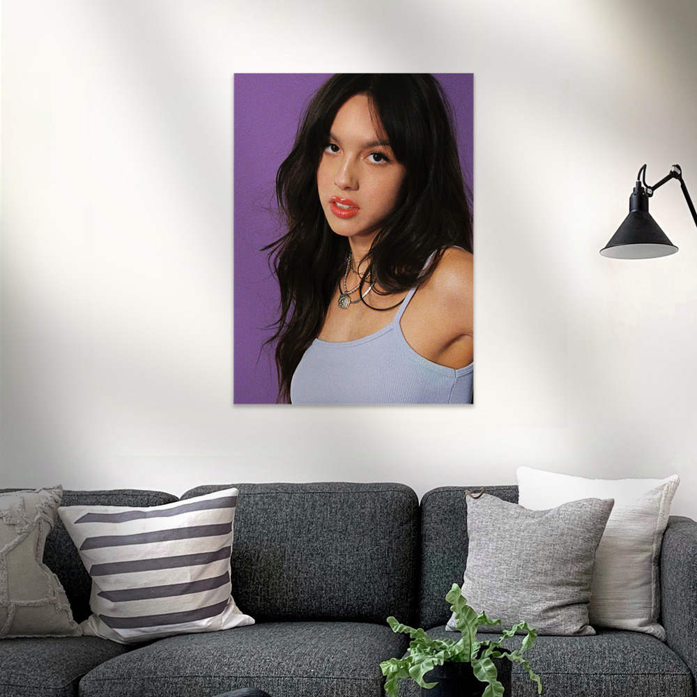 Olivia Rodrigo Poster Art Wall Poster Sticky Poster Gift for Fans Best International Song Poster