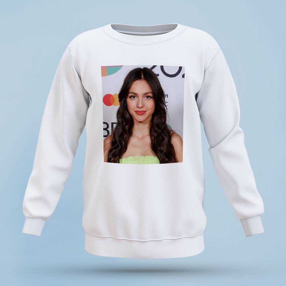 Olivia Rodrigo Sweatshirt Classic Celebrity Sweatshirt Promote Vaccines Sweatshirt