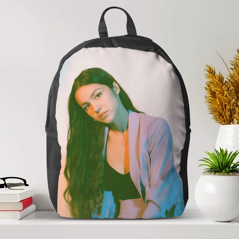 Tydres Olivia Rodrigo merch Backpacks Casual Zipper Pack Cosplay Daypack Unique Schoolbag, Adult Unisex, Size: One size, Green