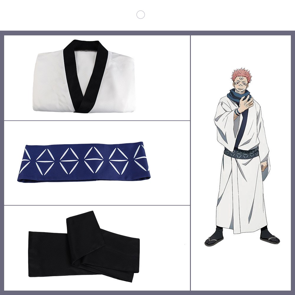 Jujutsu Kaisen Cosplay, Ryomen Sukuna Men's Anime Cosplay Costume ...