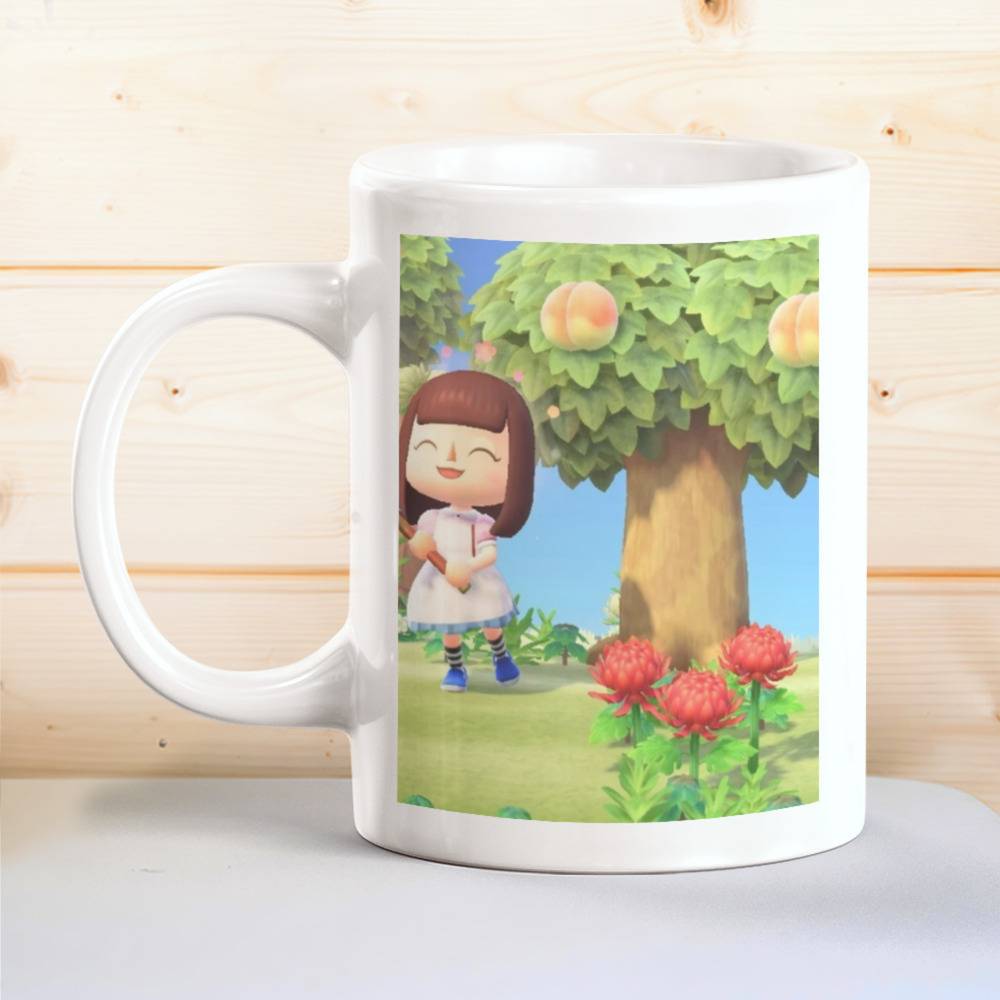  Animal Crossing Mug, Figures, Melinda, Tom Nook, 315 ml,  Nintendo Ceramic, White 259736 Colourful Standard : Home & Kitchen