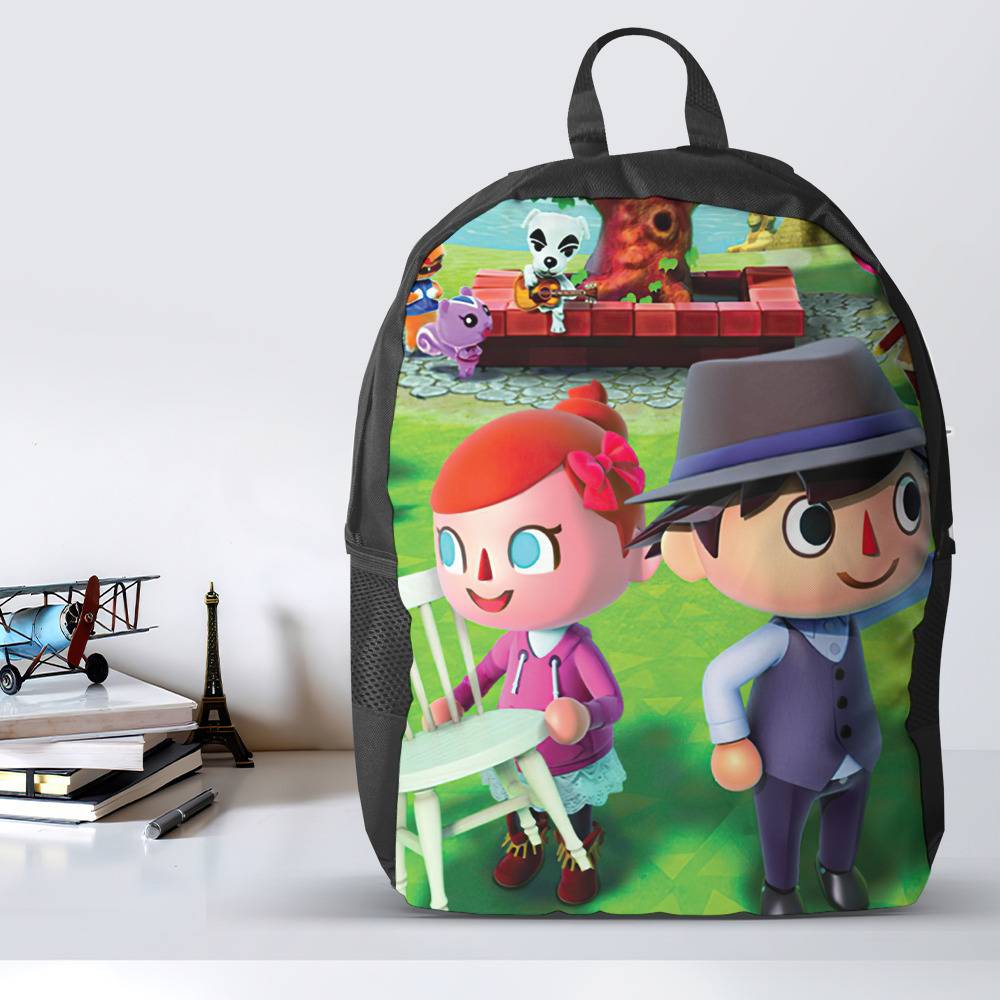 Animal crossing school online backpack