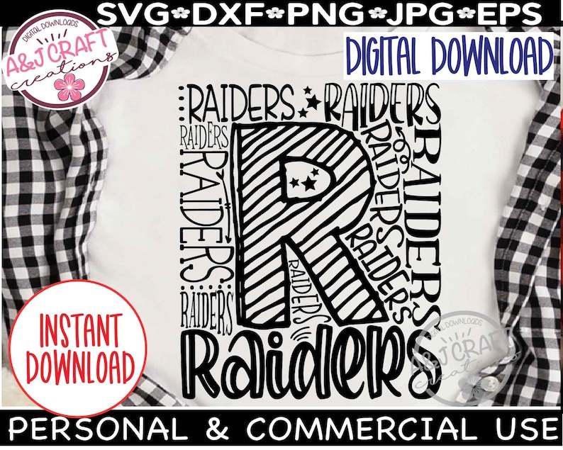 Raiders SVG High Quality Perfect for your Design