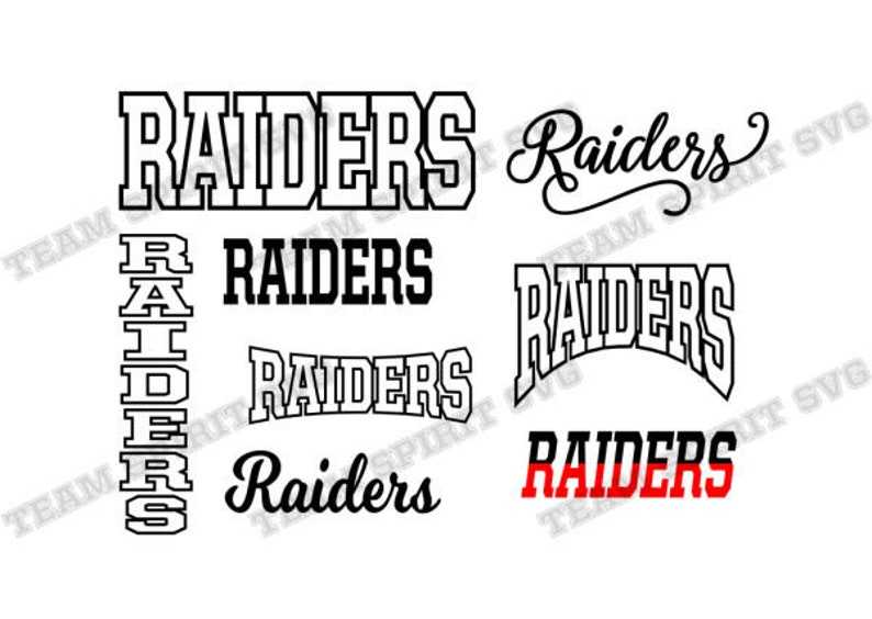 Raiders Mascot SVG, Raiders Svg Jpg, Raiders Silhouette Cut Files for Cricut#1