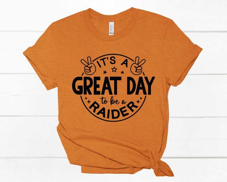 It's a Great Day To Be A Raider Svg, Raider Shirt Svg, Files For Cricut#5