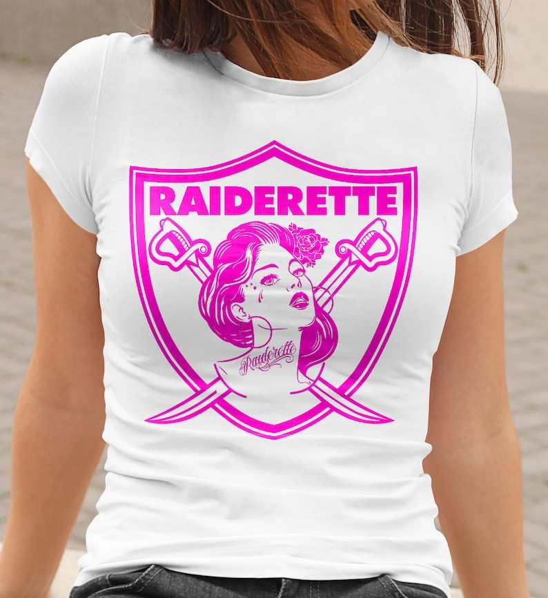 Raiderette Svg, Raiderette Fan Svg, Cricut, Silhouette, Digital Download#4