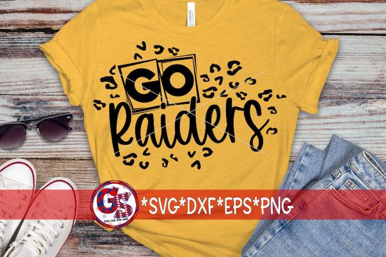 Go Raiders Svg, Go Raiders Leopard Print svg png, Go Raiders Svg#1