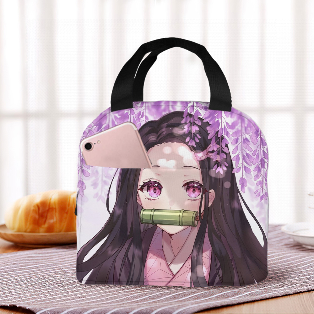 Ahora - Demon Slayer, Nezuko Insulated Lunch Bag (Click for more Desig