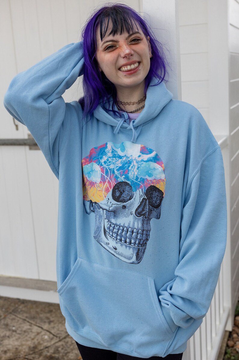 women's skull hoodies