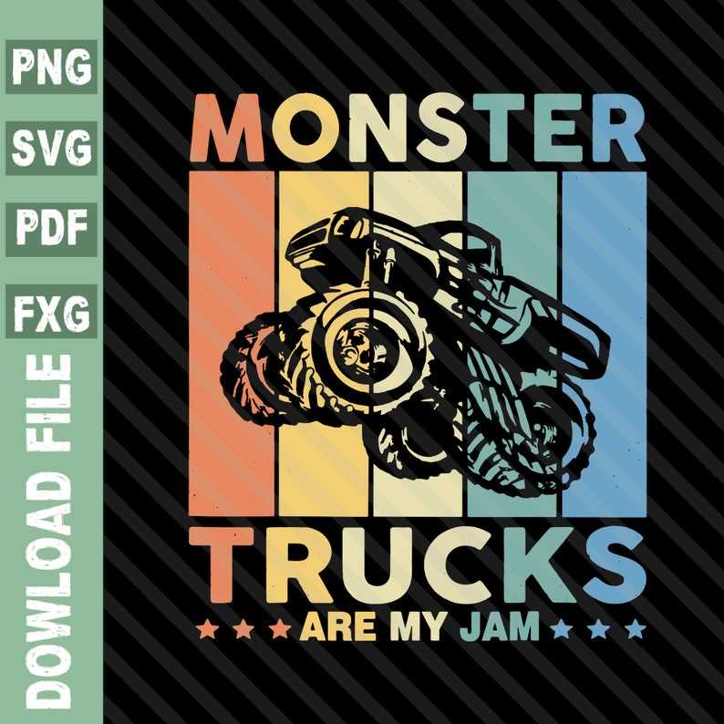 Monster Truck Birthday Svg, Monster Truck Birthday Boy Svg#1
