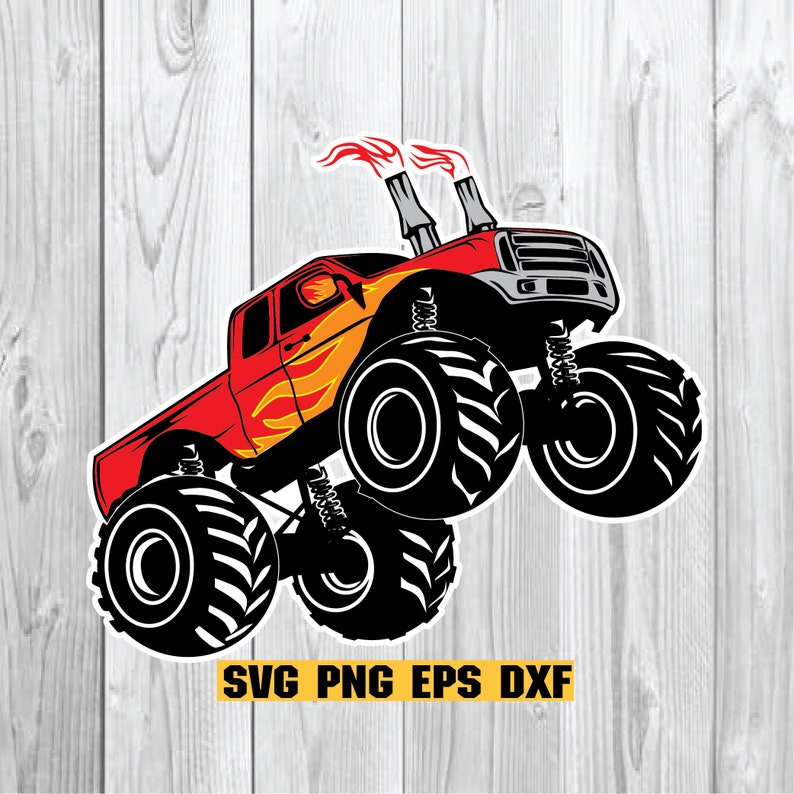 Monster Truck Svg, Big Truck Extreme Truck Svg