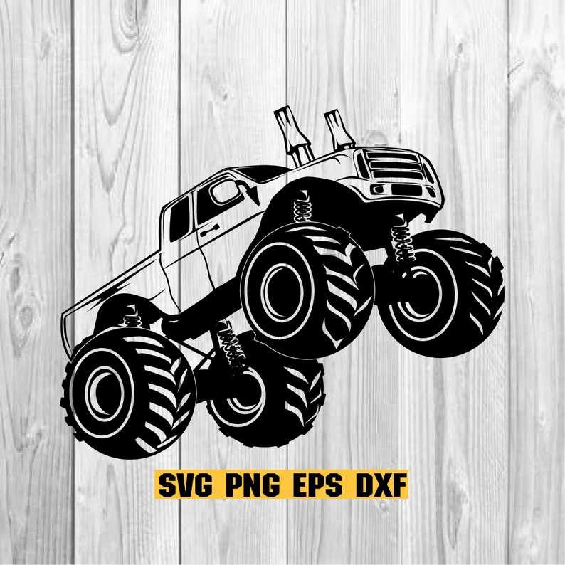 Monster Truck Svg, Big Truck Extreme Truck Svg#2