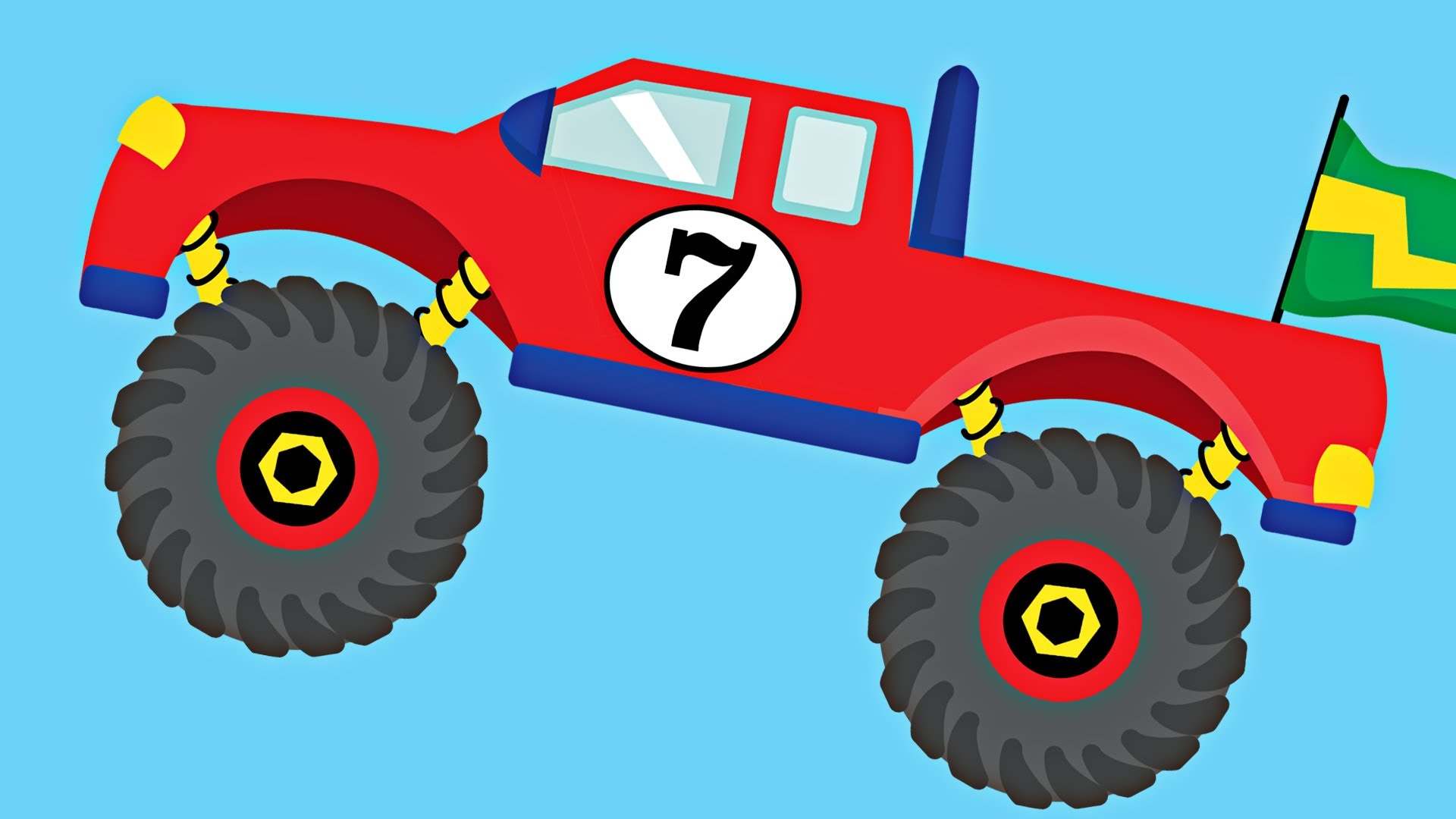 Monster Trucks #2 Clip Art Set – Daily Art Hub // Graphics, Alphabets & SVG