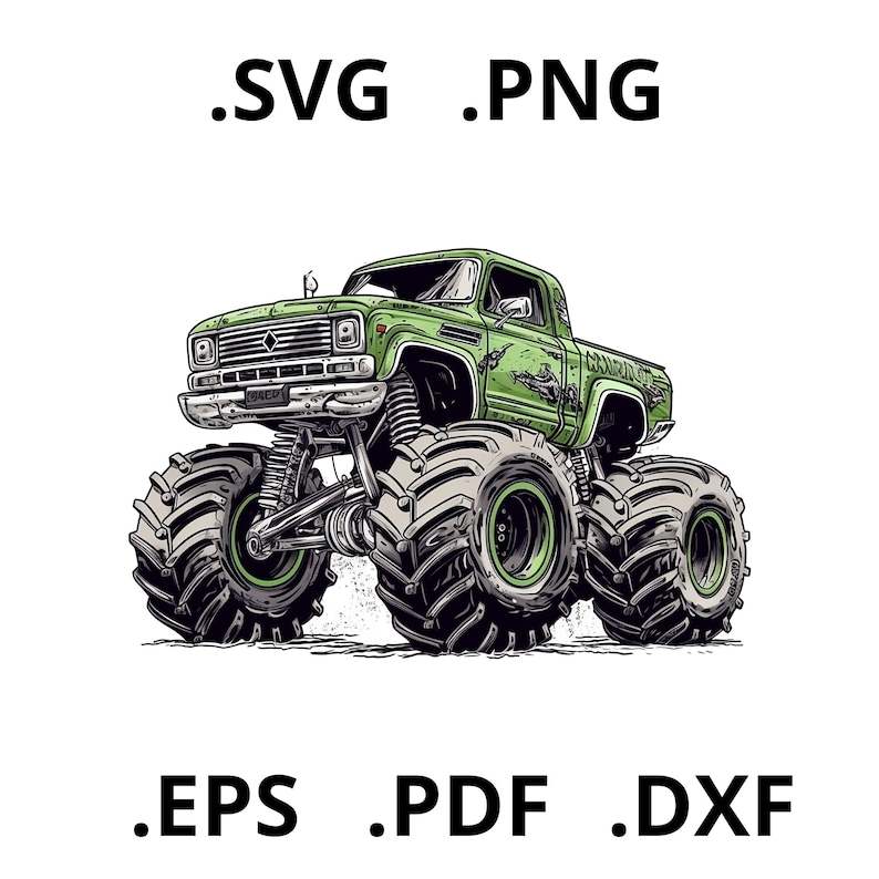 Monster Truck Svg, Truck Svg Off Road Svg#1