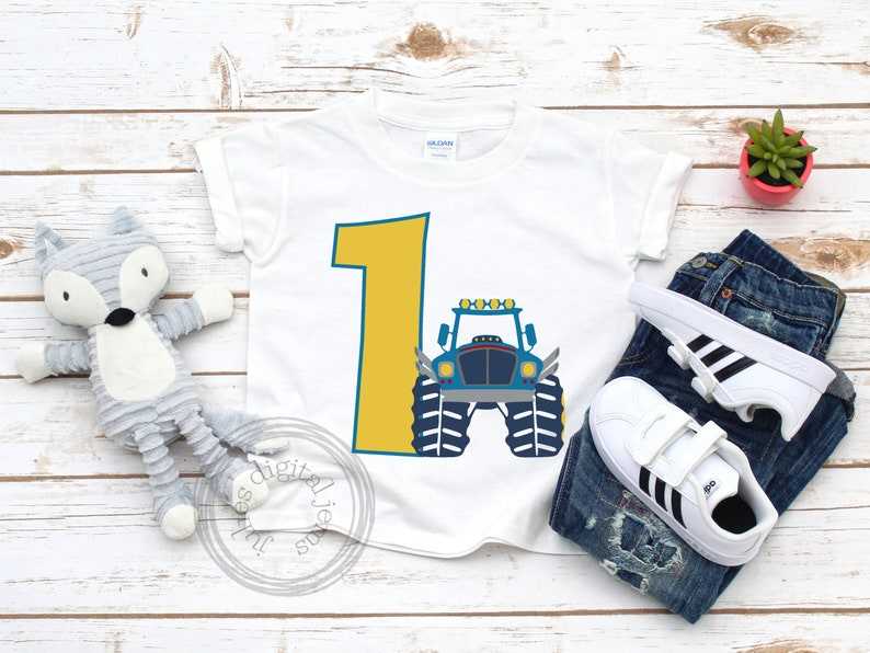 Monster Truck Birthday Svg, 1st Birthday SVG#1