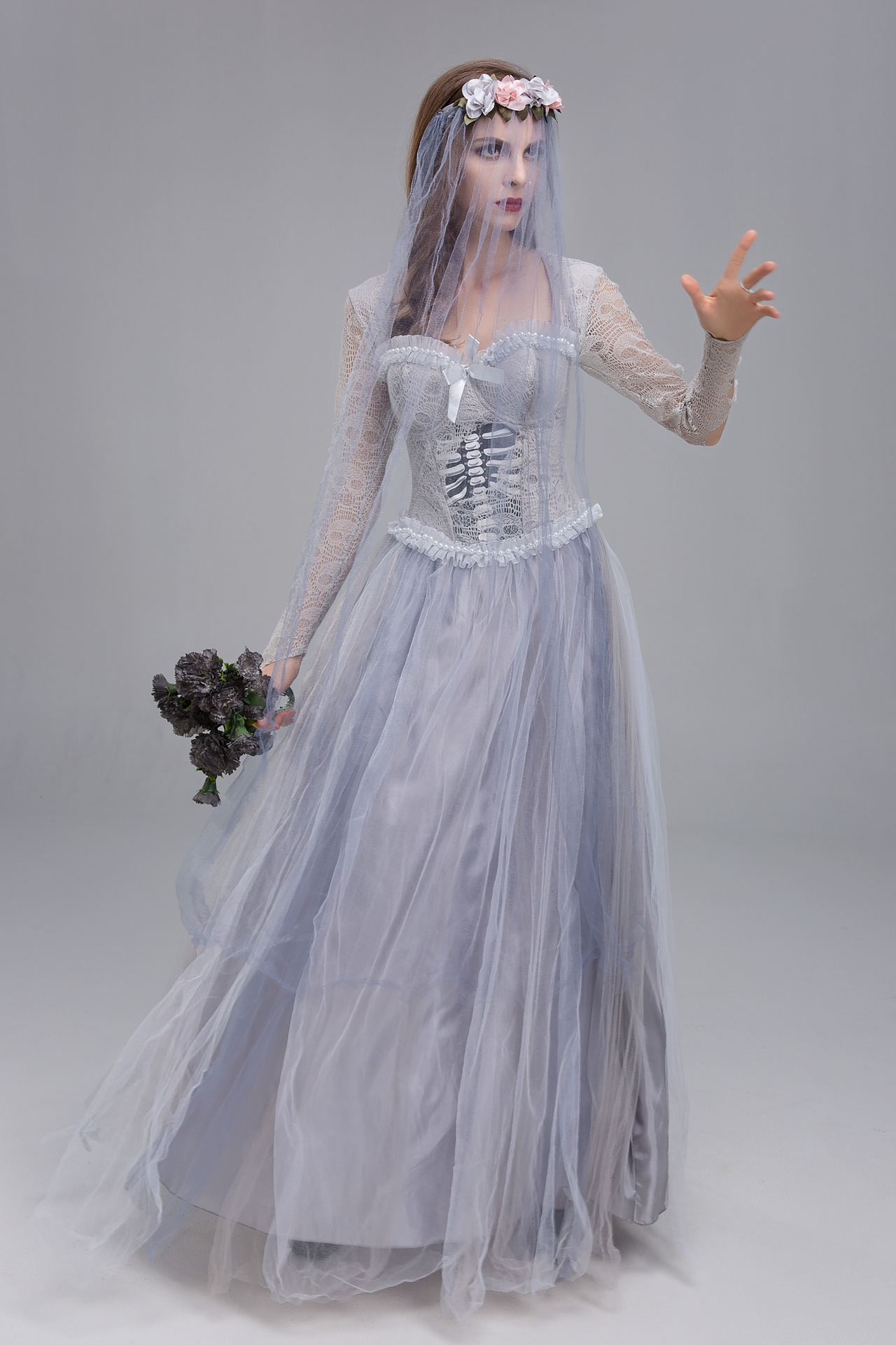 The Corpse Bride Emily Adult Costume - Screamers Costumes