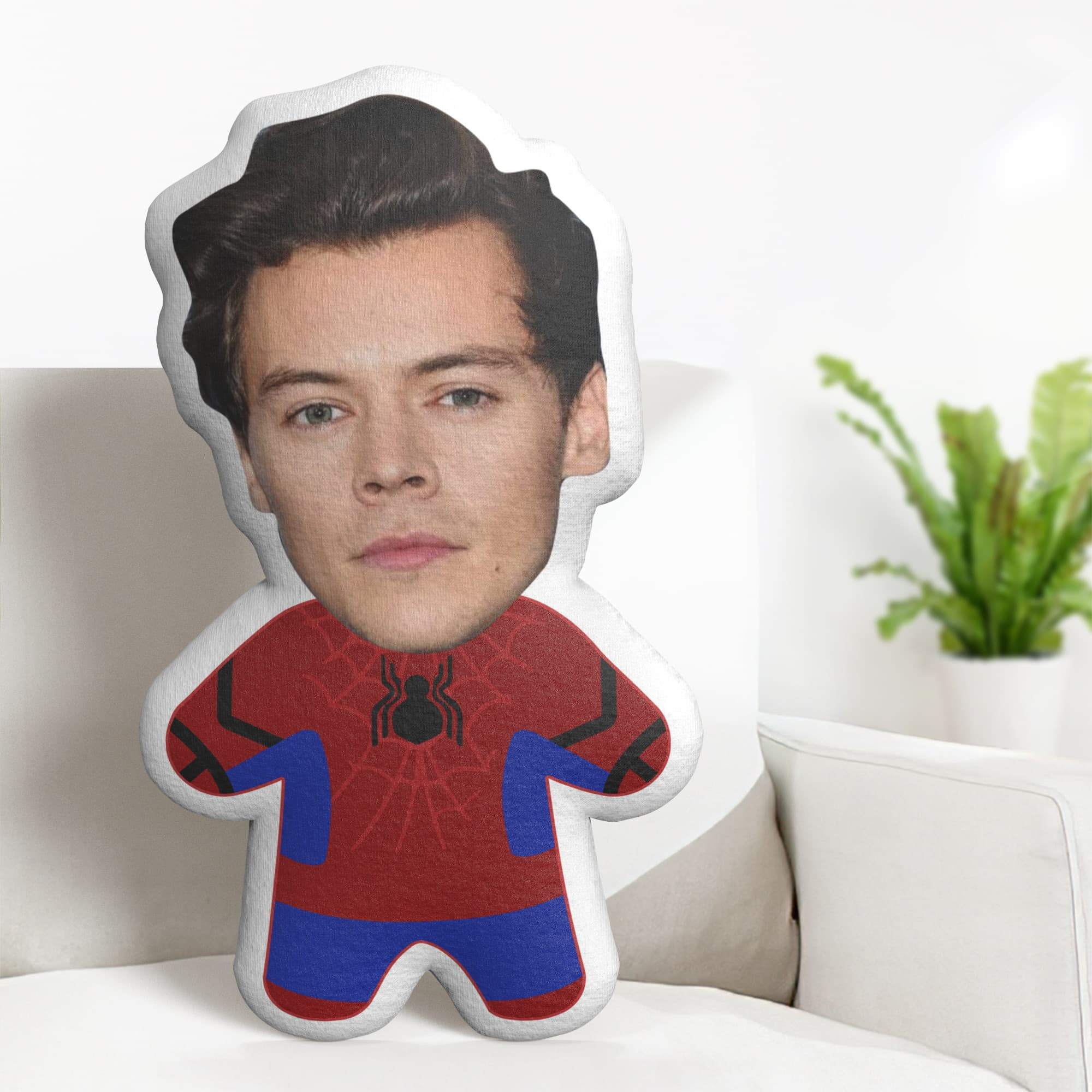 Harry Styles Minime Pillow Cartoon Spider Man Minime Doll