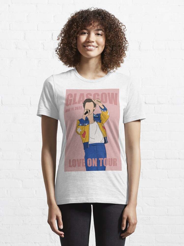 Harry Styles T-shirt, Love On Tour GLASGOW Essential T-Shirt#2