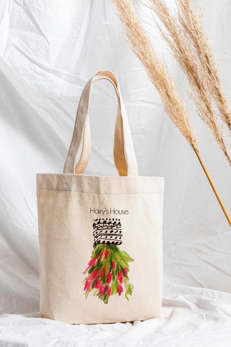 Harry Styles New Album 2022 Totebag, Harry's House Album Canvas Totebag#1