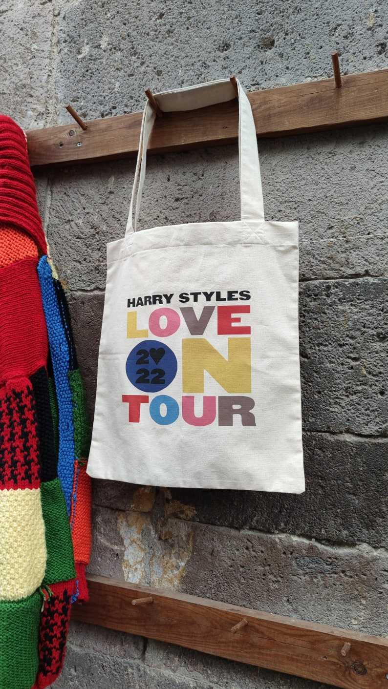 Harry Styles New Album 2022 Totebag, Harry Styles Love On Tour 2022 Tote Bag#1