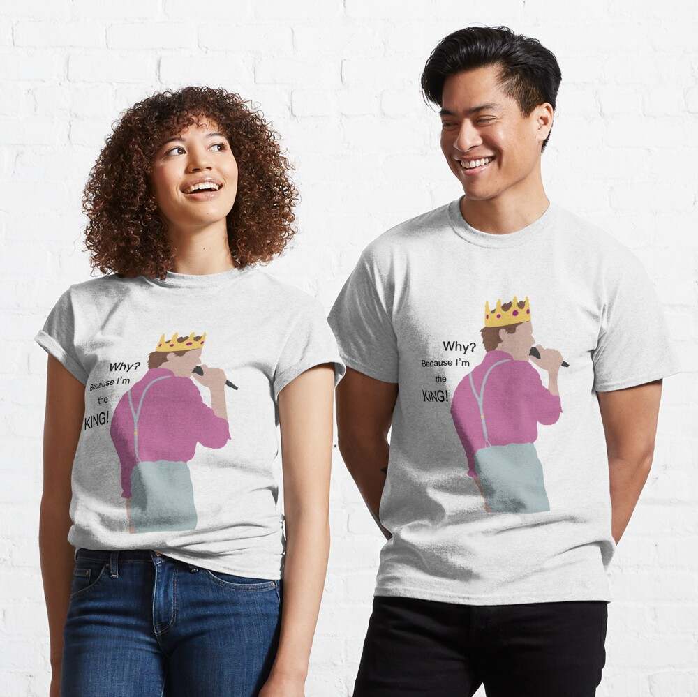 Harry Styles T-shirt, Harry Styles Because I Am The KING#1