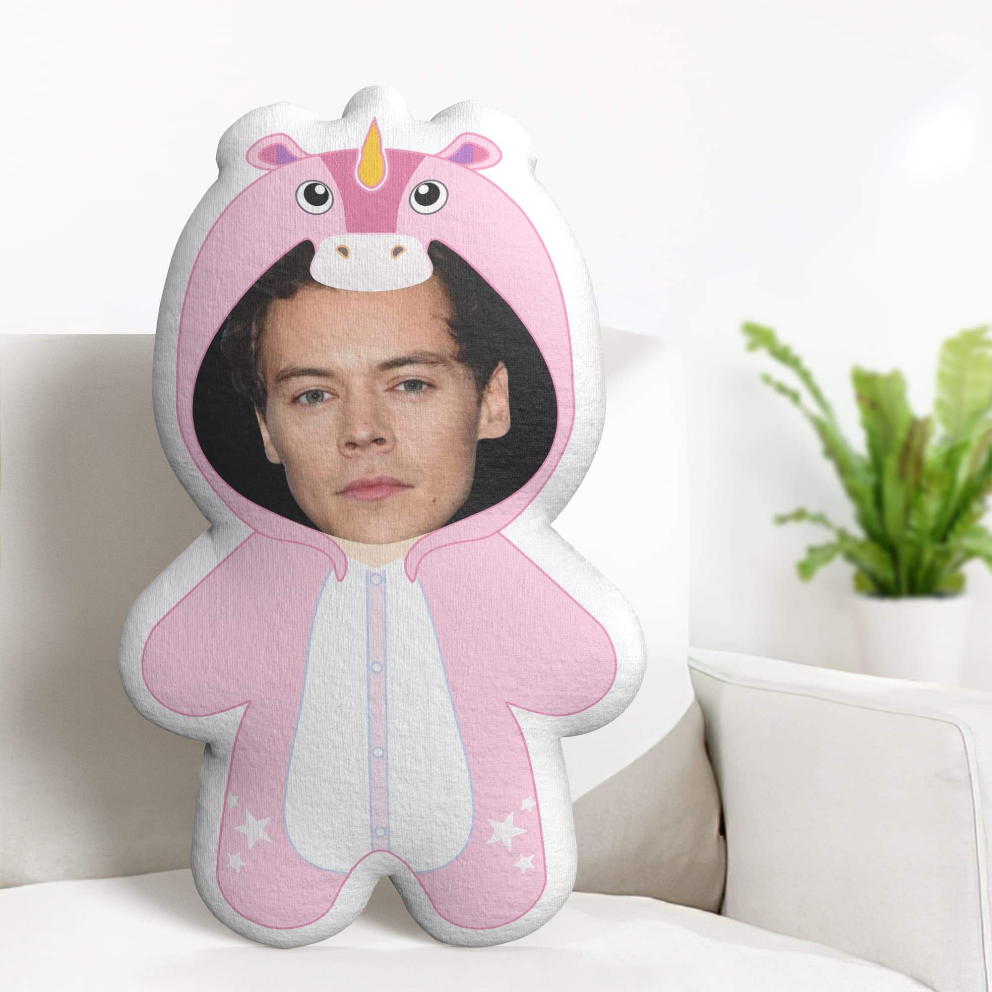 Harry Styles Minime Pillow Cartoon Unicorn Minime Doll