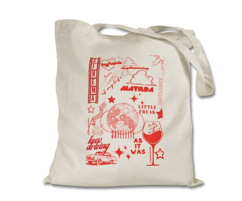 Harry Styles New Album 2022 Totebag, Harry's House Track Lists 2022 Classical Totebags#1