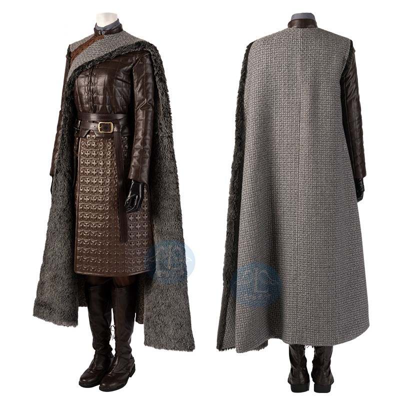 Jon Snow Costume, Game Of Thrones  Arya Stark Custom Set#1