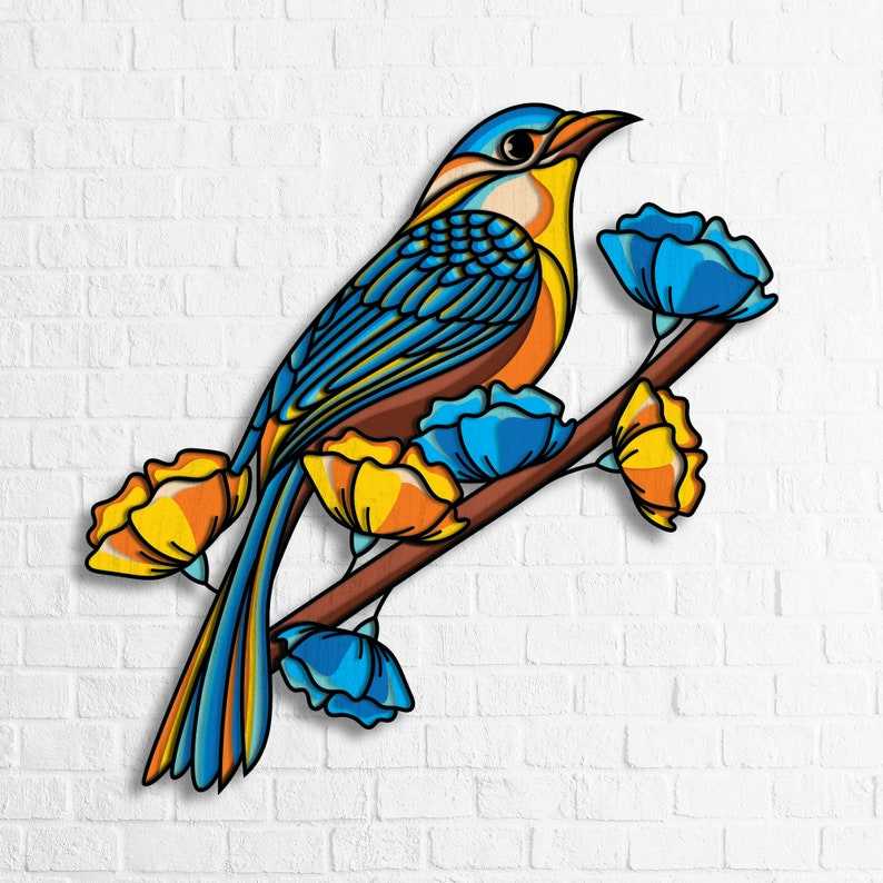 Hummingbird Svg, Sparrow Mandala Svg Sparrow 3d Layered Multilayer Panel For Laser Cutting Cricut Svg#1