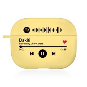 Father's Day Gift - Scannable Spotify Code Airpods Case Engraved Custom Music Song Airpods Case - myspotifyplaque
