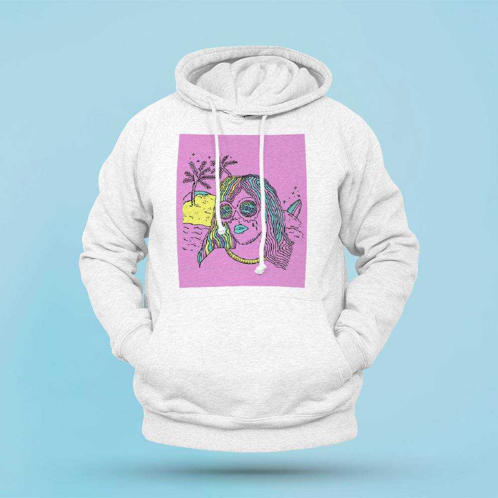 Beach outlet bunny hoodie