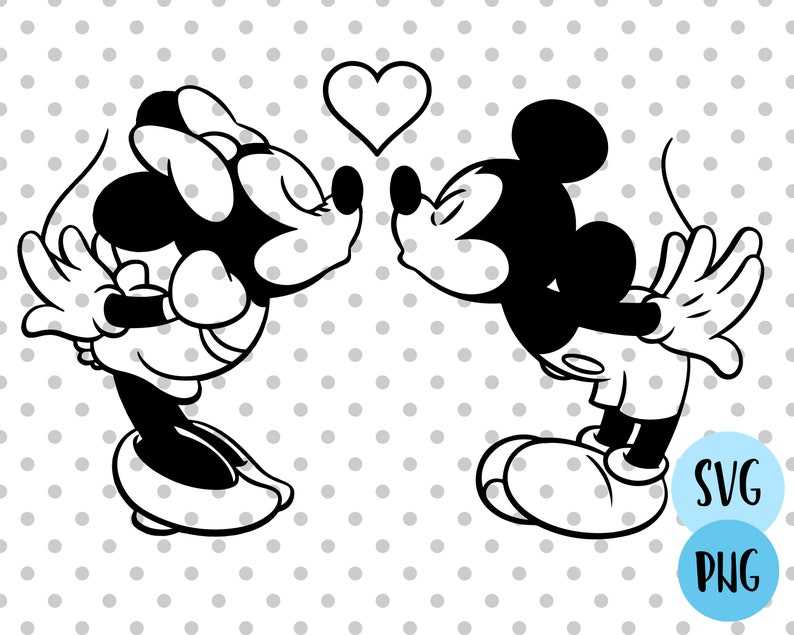 Minnie Magical and Fabulous Svg, Fashion Mouse Couple Svg