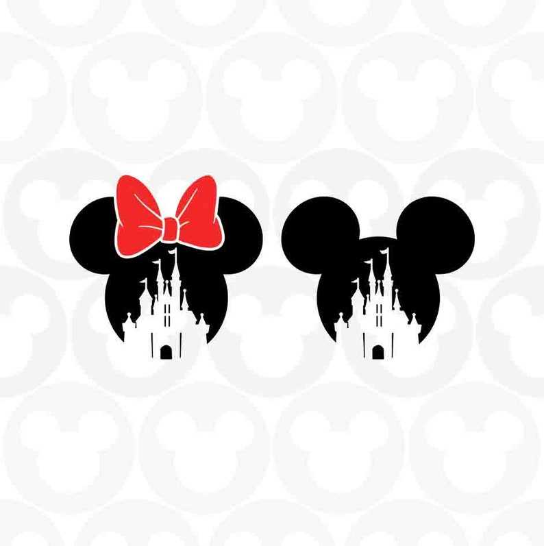 Minnie Mouse, Minnie Mouse Mickey Mouse Silhouette, minnie mouse, head,  mouse, cartoon png