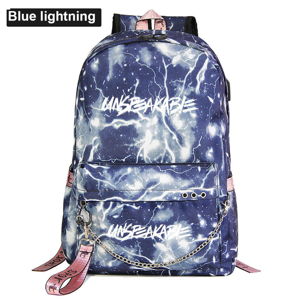 Unspeakable USB Casual Backpack, 14 Styles#12
