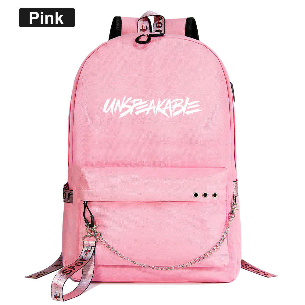Unspeakable USB Casual Backpack, 14 Styles#4