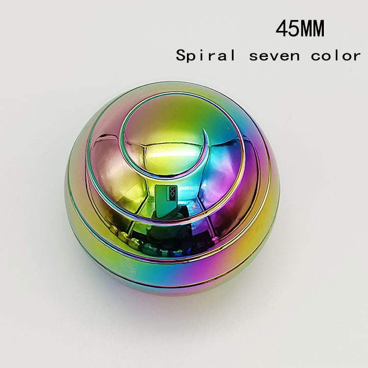 Unspeakable Stress Relief Toys, Spinning Metal, Table Top Gyros,Kinetic Ball#13