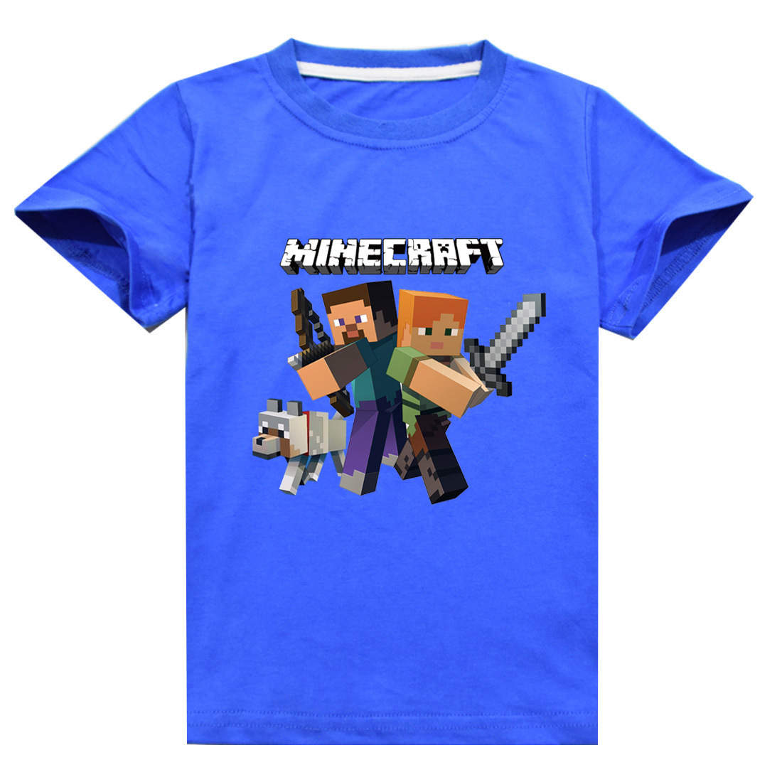 Minecraft Steve and Friends Kids T-Shirt