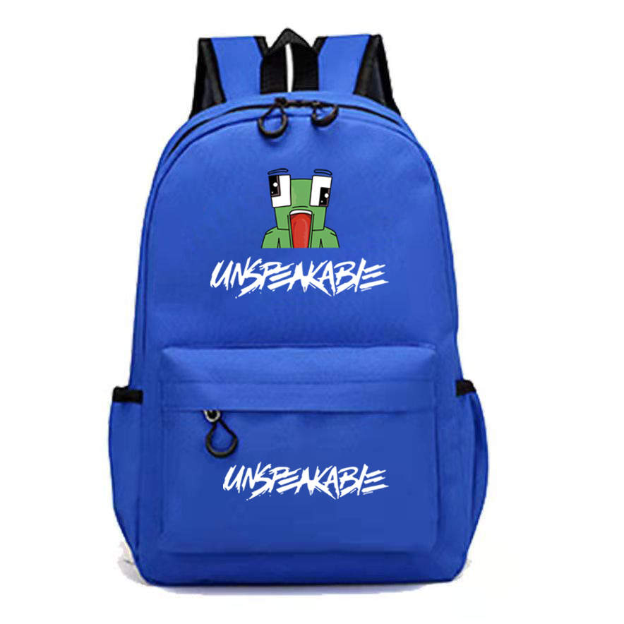 UNSPEAKABLE Canvas School Bag, Unspeakable Backpack#7