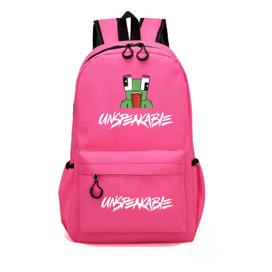 UNSPEAKABLE Canvas School Bag, Unspeakable Backpack#6