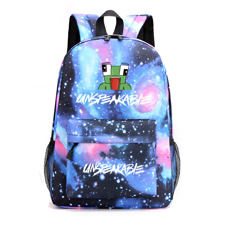 New Unspeakable Printed Backpack, Travel Bag, Computer Bag#9