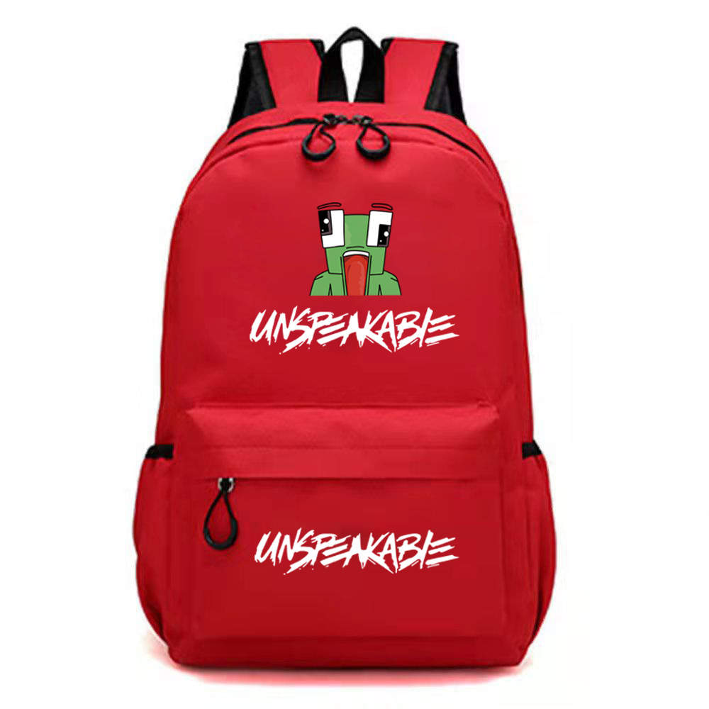UNSPEAKABLE Canvas School Bag, Unspeakable Backpack#8